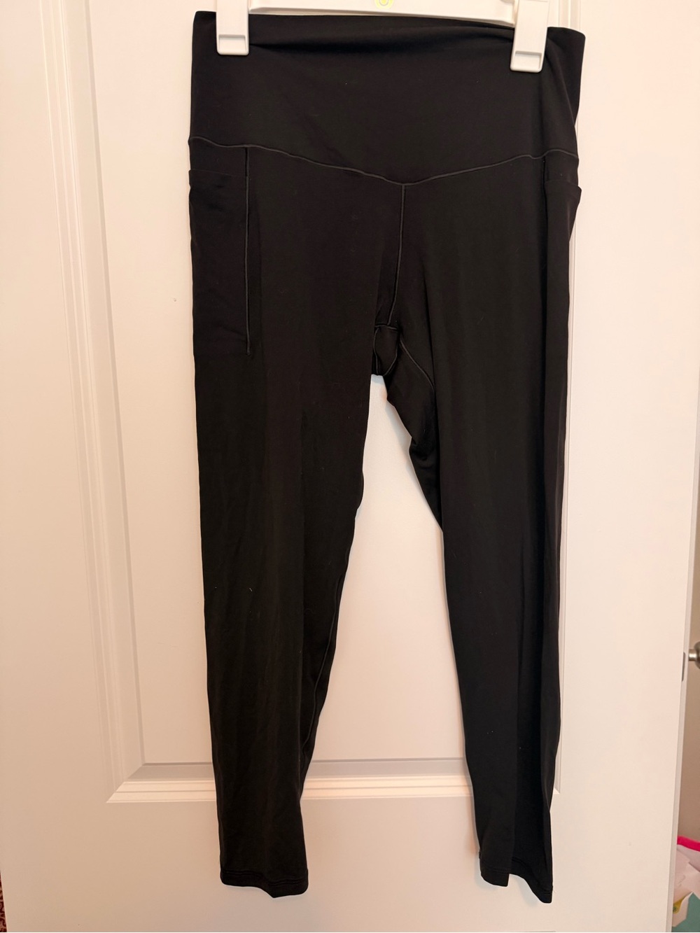 aerie Black High-Rise Pocket Leggings